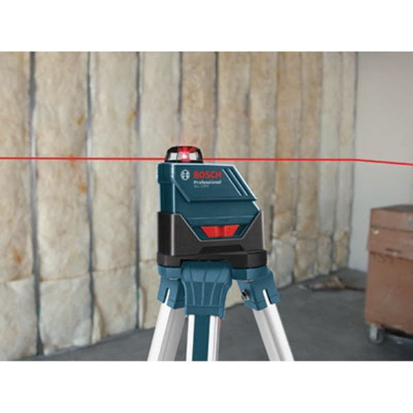 Bosch GLL 150 ECK Line Laser, 500 ft, +/-3/16 in at 100 ft Accuracy