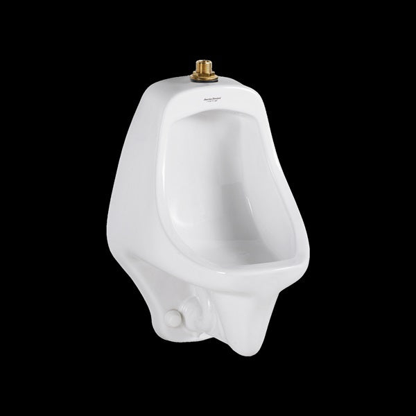 American Standard Allbrook 6550.001.020 Urinal, 0.5 to 1 gpf, Vitreous China, White, Wall Mounting