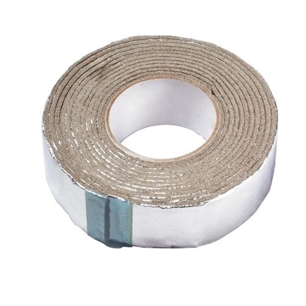 Frost King FV15H Pipe Wrap Kit, 15 ft L, 2 in W, 1/8 in Thick, 2 R-Value, Silver