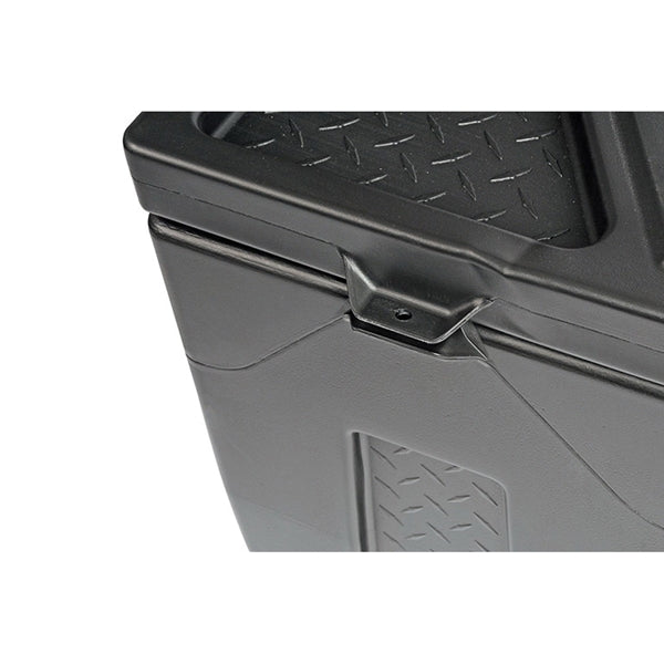 DEE ZEE DZ6537P Storage Chest, 10.4 cu-ft, 39 in L, 27 in W, 17 in H, Poly, Black