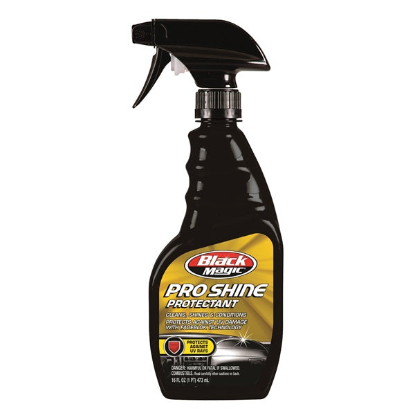 Black Magic Pro Shine 31700 Vinyl Protectant, 16 oz, Liquid, Cherry