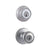 Kwikset 695T26DCP6ALRCSK6 Knob Lockset, 3 Grade, Keyed Key, Satin Chrome, 2-3/8 x 2-3/4 in Backset, K6 Keyway