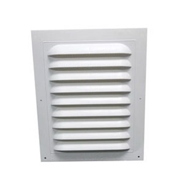 Duraflo 620812 Gable Vent, 13.848 in L, 10.862 in W, Polypropylene, White