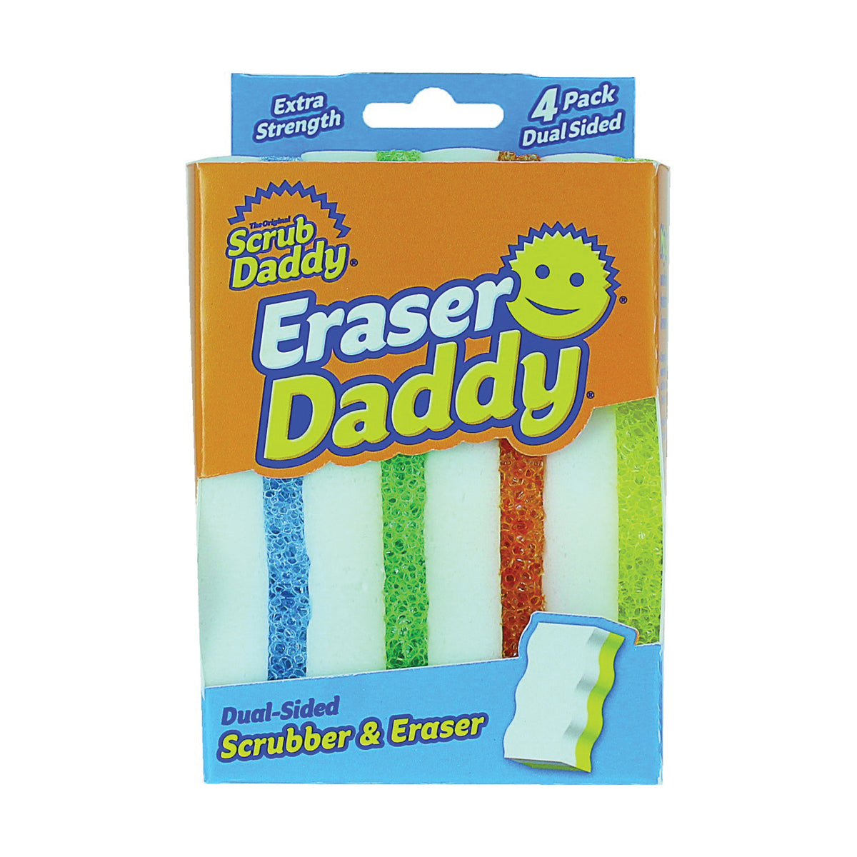 Scrub Daddy ED4CT Sponge, Cellulose/Synthetic Fiber