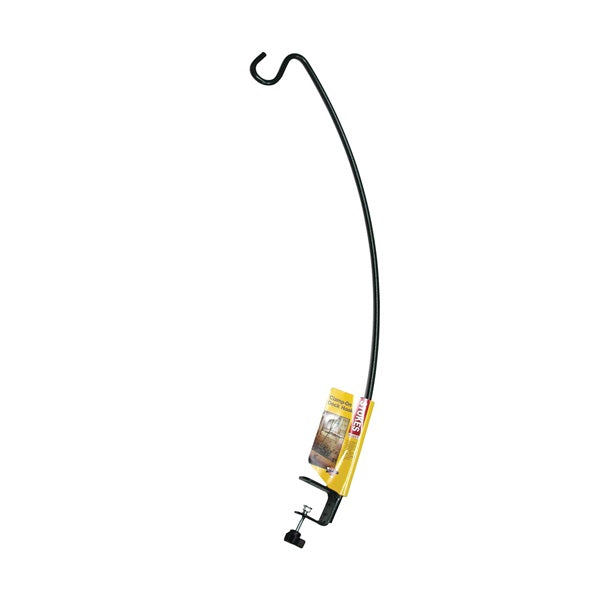 Stokes Select 38015 Deck Hook, Clamp-On, Solid Steel, Black, Powder-Coated