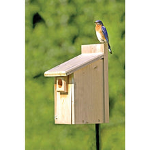 Load image into Gallery viewer, Stokes Select 38078 Bluebird Nesting House, 7.6 in W, 7.3 in D, 12.7 in H, Cedar Wood
