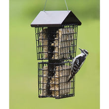 Load image into Gallery viewer, Stokes Select 38129 Suet Buffet Bird Feeder, Solid Steel, 12.3 in H
