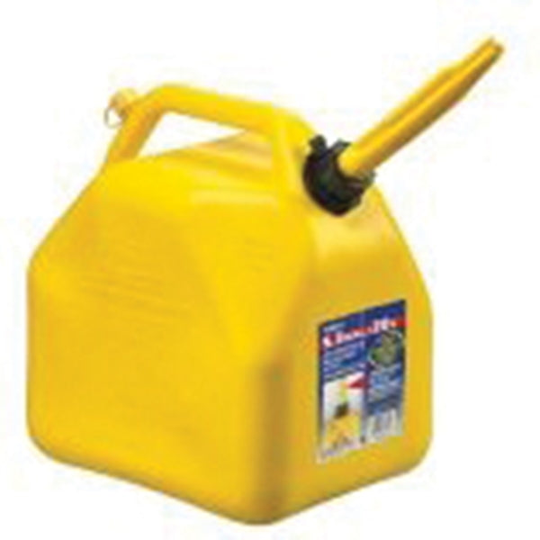 Scepter 07649 Gas Can, 5.3 gal Capacity, Polyethylene, Yellow