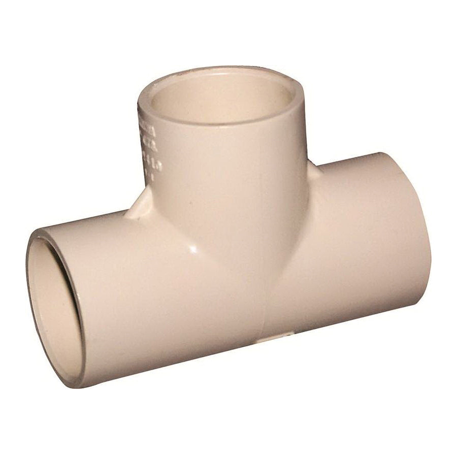 GENOVA 500 Series 51410 Tube Tee, 1 in, Slip x Slip-Joint, CPVC, 100 psi Pressure