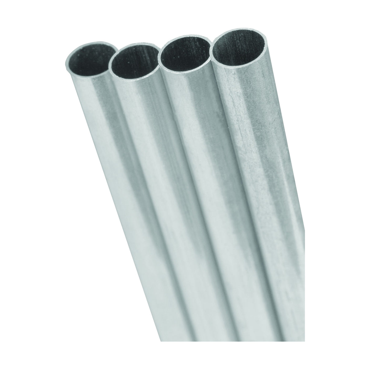 K &amp; S 8107 Tube, 0.253 in ID x 0.281 in OD Dia, 12 in L, Aluminum