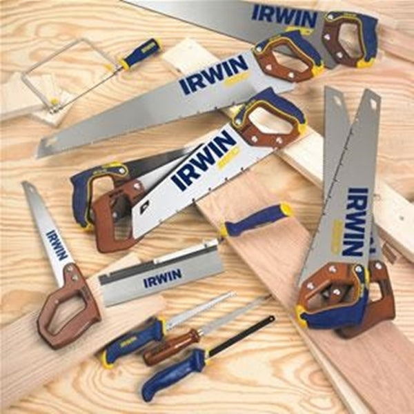 IRWIN 213101 General Carpentry Saw, 12 in L Blade, 14 TPI, ProTouch Grip Handle, Polymer Handle