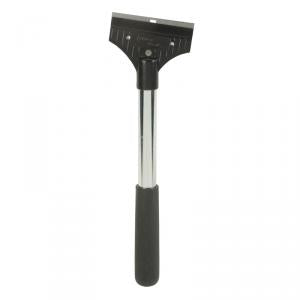 HYDE 33100 Wallpaper Shaver/Scraper, Metal Handle, Cushion-Grip Handle