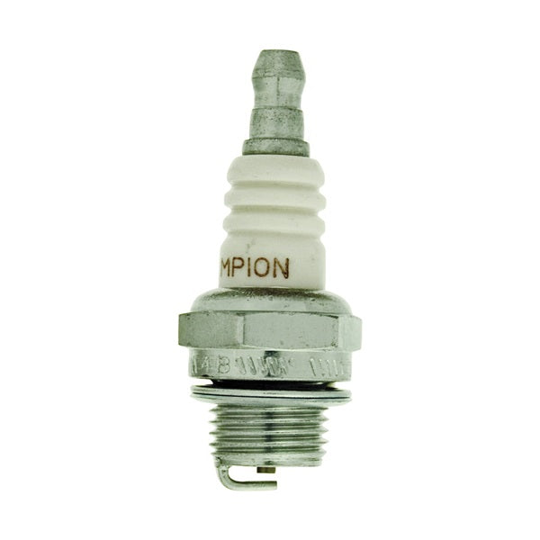 Champion CJ8Y Spark Plug, 0.0236 to 0.0276 in Fill Gap, 0.551 in Thread, 3/4 in Hex, Copper