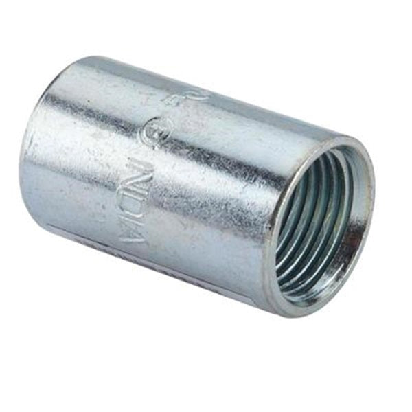 Halex 64020 Rigid Conduit Coupling, 2 in Threaded, 2.65 in OD, Steel, Galvanized