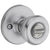 Kwikset 94002-441 Entry Knob, Metal/Satin, Satin Chrome