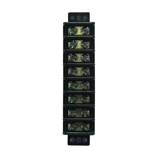 GB GTB-408 Terminal Block, 600 V, 30 A, 8 -Pole, 2 -Row