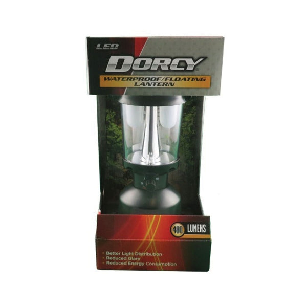 Dorcy 41-3108 Globe Lantern, D Battery, LED Lamp, 400 Lumens Lumens, Green