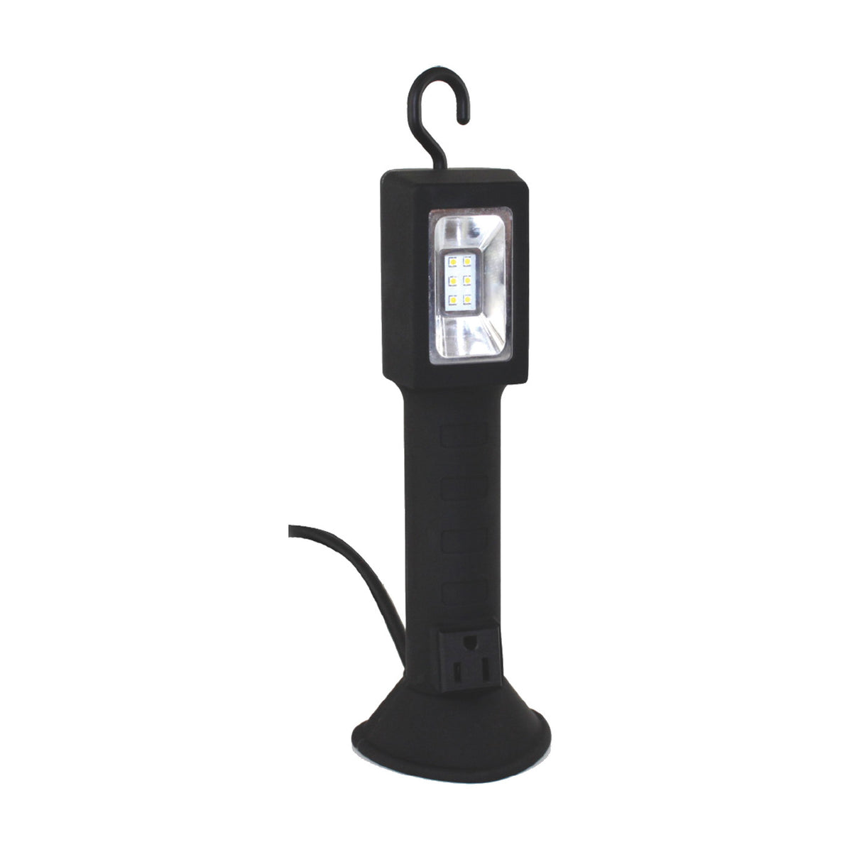 PowerZone CTL-400 Work Light, 50/60 Hz, 1-Lamp, LED Lamp, 400 Lumens Lumens, 5000 K Color Temp, Black