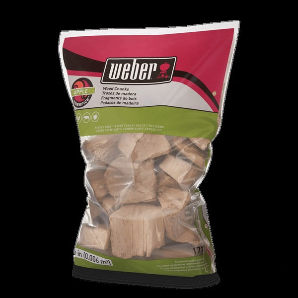 Weber 17139 Wood Chunks, 350 cu-in Bag