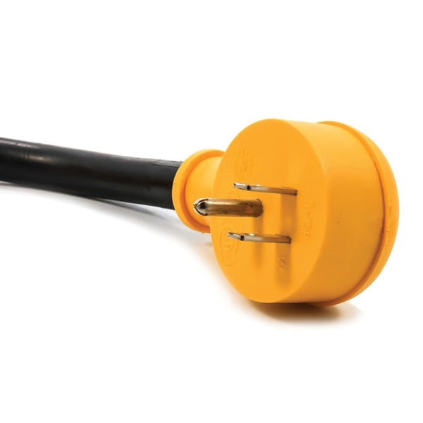 PowerGrip 55163 Dogbone Adapter, 30 A Female, 15 A Male, 125 V, Male, Female