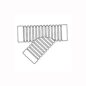 ADS FCY0B030000 Pipe Wye, 3 in, Polyethylene