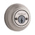 Kwikset Signature Series 98515SMTCP Deadbolt, 1 Grade, Keyed Alike Key, Steel, Satin Nickel, 2-3/8 x 2-3/4 in Backset