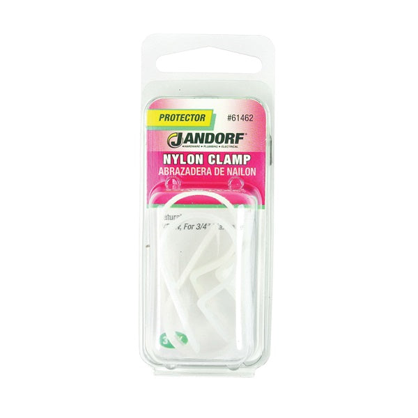 Jandorf 61462 Cable Clamp, Nylon, Natural