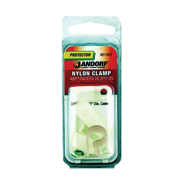 Jandorf 61463 Cable Clamp, Nylon, Natural