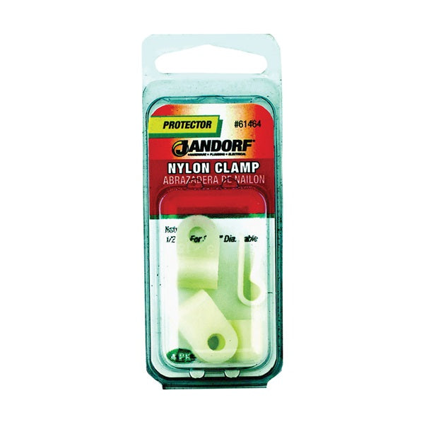 Jandorf 61464 Cable Clamp, Nylon, Natural
