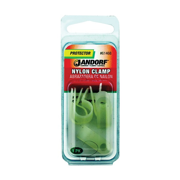Jandorf 61468 Cable Clamp, Nylon, Natural