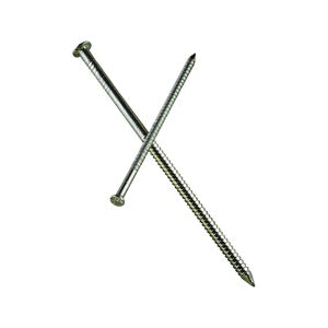 Simpson Strong-Tie S5SND1 Siding Nail, 5d, 1-3/4 in L, 304 Stainless Steel, Full Round Head, Annular Ring Shank, 1 lb