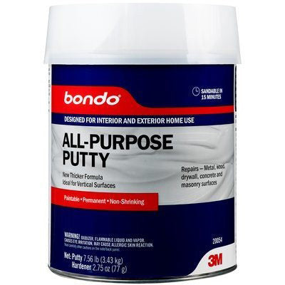 3M 20054 Putty, Gray, 1 gal Can