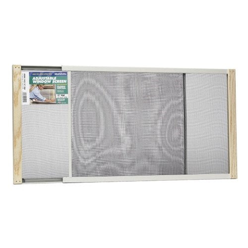 Frost King W.B. Marvin AWS2445 Window Screen, 24 in L, 25 to 45 in W, Aluminum