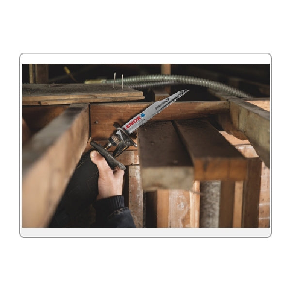 Lenox Demolition CT 1832143 Reciprocating Saw Blade, 1 in W, 9 in L, 6 TPI, Carbide Cutting Edge