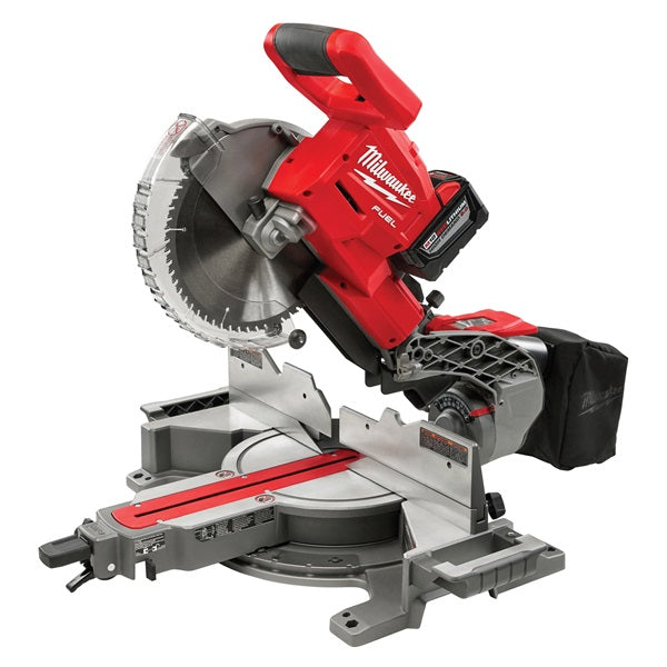 Milwaukee 2734-21HD Compound Miter Saw Kit, Battery, 10 in Dia Blade, 4000 rpm Speed, 45 deg Max Miter Angle