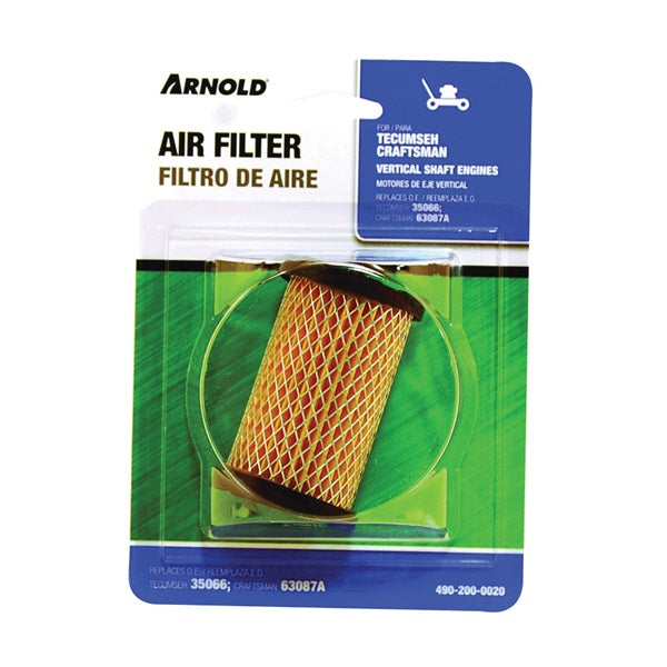 ARNOLD 490-200-0020/TAF1 Replacement Air Filter, Paper Filter Media