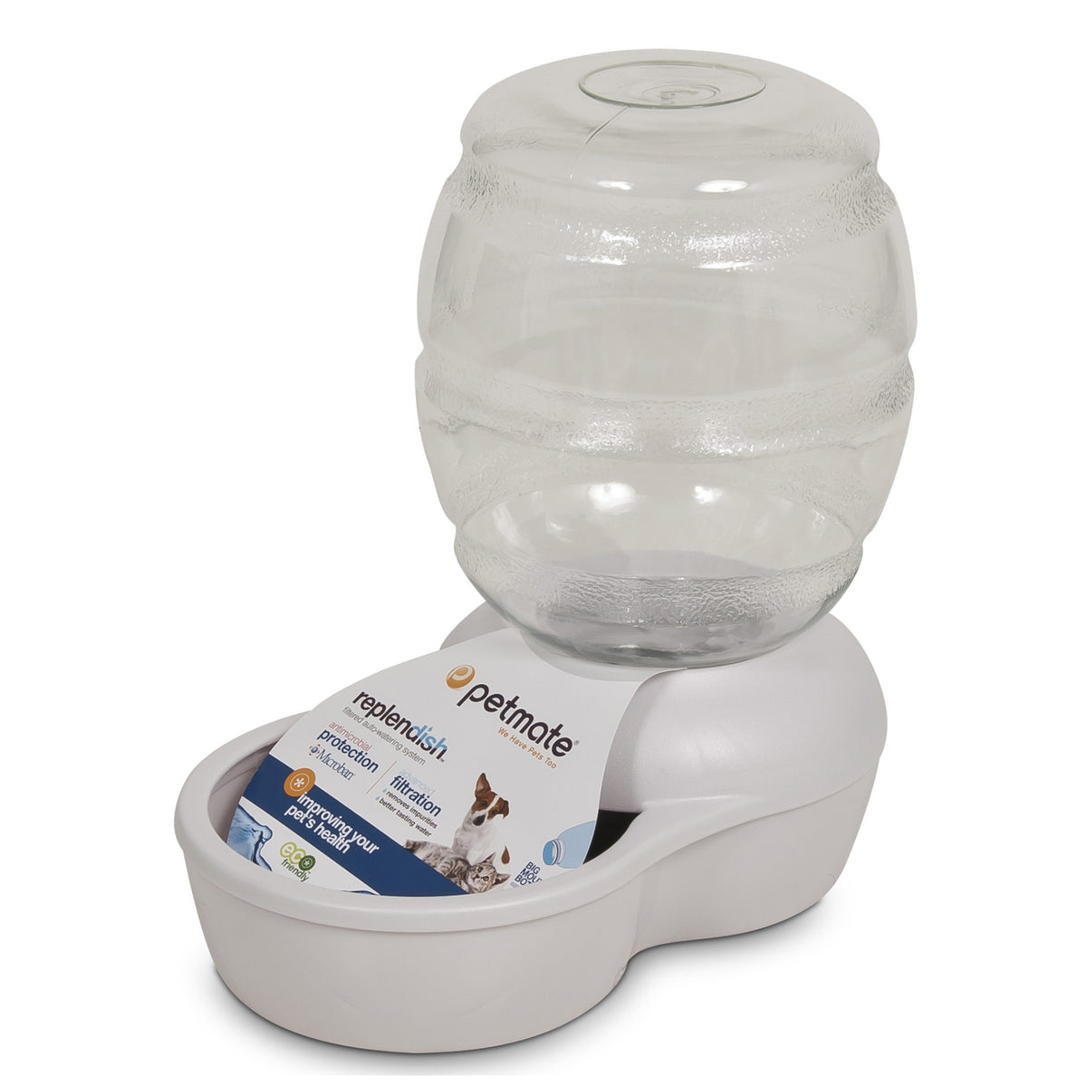 Aspenpet 24492/24309 Pet Waterer, 1 gal Volume, Plastic