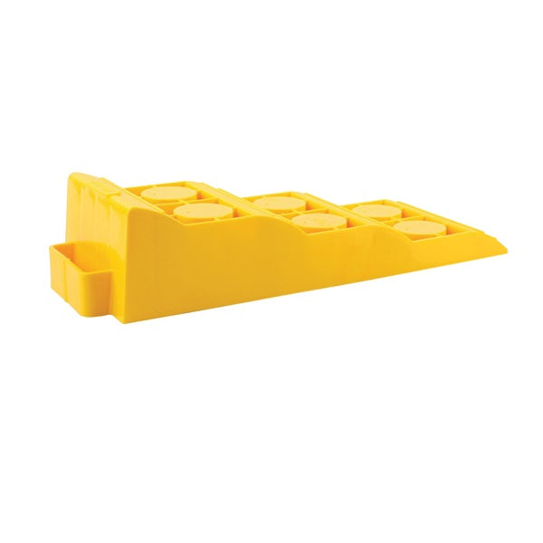 CAMCO 44573 Tri-Leveler, Plastic, Yellow