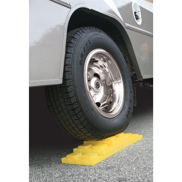 CAMCO 44505 Leveling Block, Plastic, Yellow