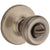 Kwikset 300T5RCLRCSBX Privacy Door Knob, Antique Brass