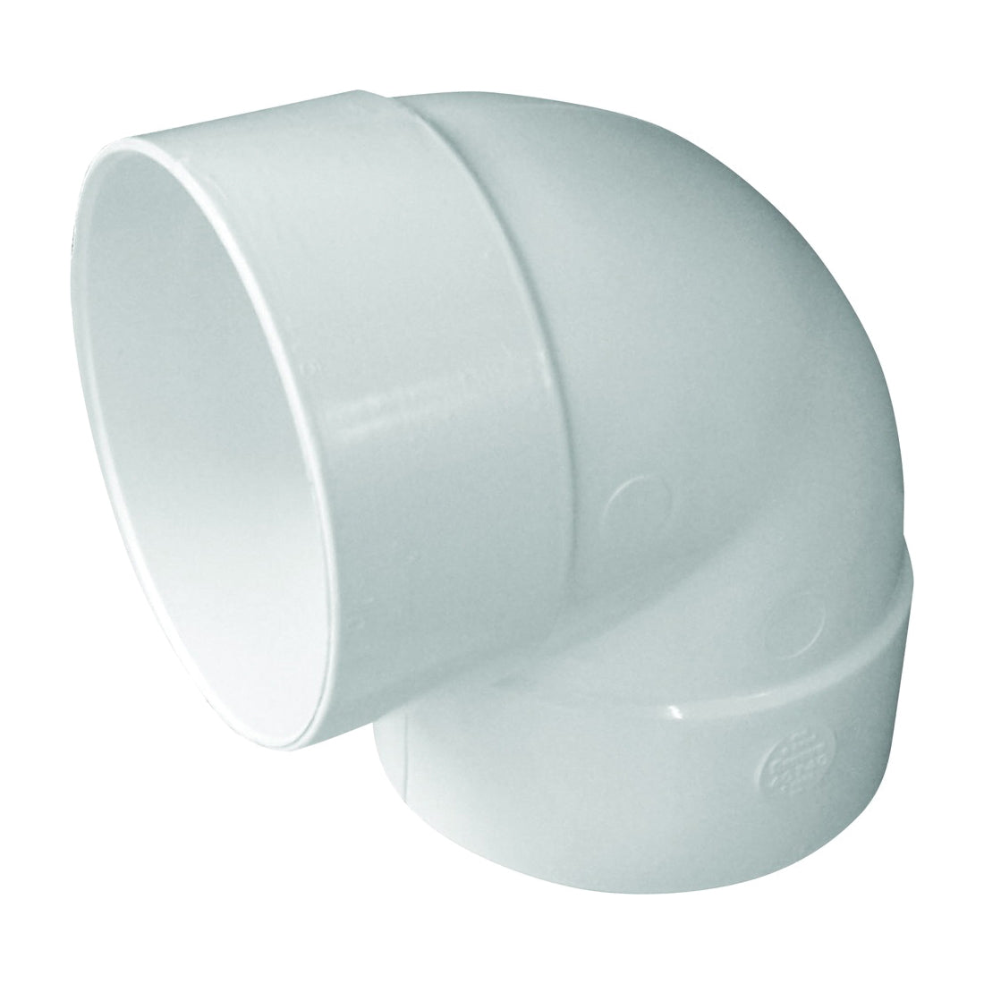 GENOVA 400 Series 40760 Pipe Elbow, 6 in, Hub, 90 deg Angle, PVC