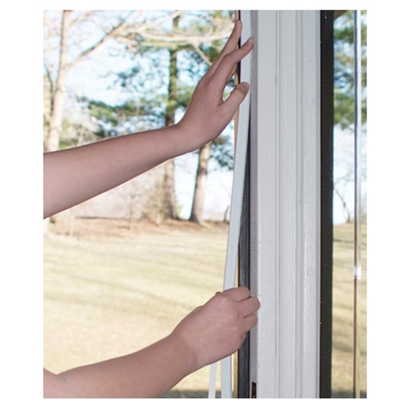 Frost King R516WH Foam Tape, 1-1/4 in W, 10 ft L, 7/16 in Thick, Rubber, White