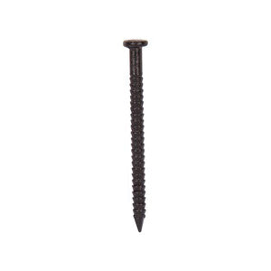 ProSource NTP-074-PS Panel Nail, 16D, 1 in L, Steel, Painted, Flat Head, Ring Shank, Black, 171 lb