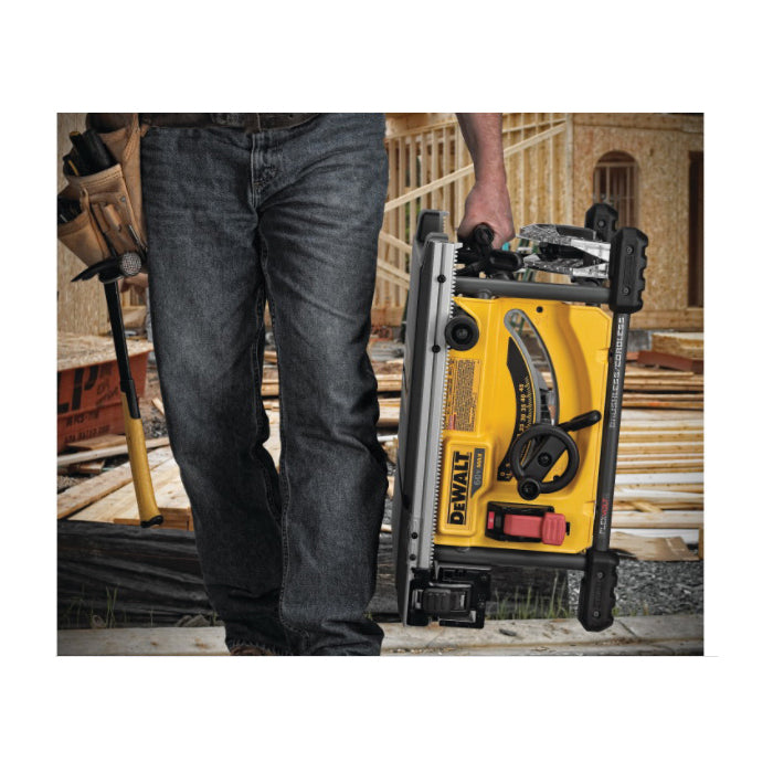 DeWALT FLEXVOLT DCS7485T1 Table Saw, 60 VDC, 8-1/4 in Dia Blade, 5/8 in Arbor, 24 in Rip Capacity Right