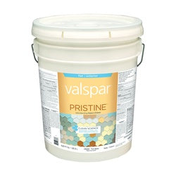 Valspar 027.0018202.008 Latex Paint, Flat, Tint Base, 5 gal