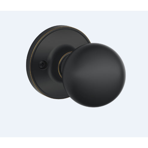 Schlage Corona Series J170 CAN 716 Dummy Door Knob, Aged Bronze