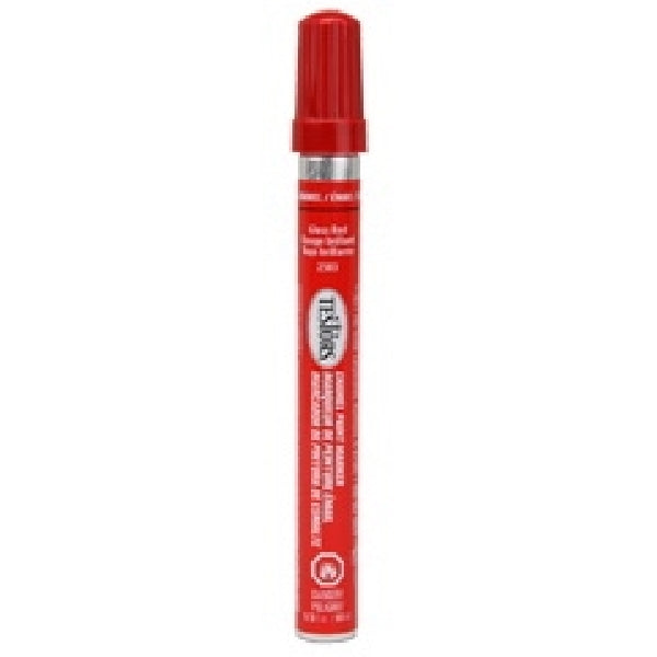 TESTORS 2503C Enamel Marker, Red, 0.33 fl-oz