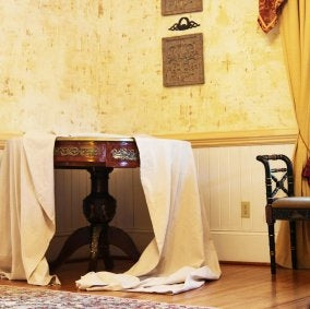 Trimaco SUPERTUFF FB1 Drop Cloth with Flannel Backing, 12 ft L, 9 ft W, Canvas