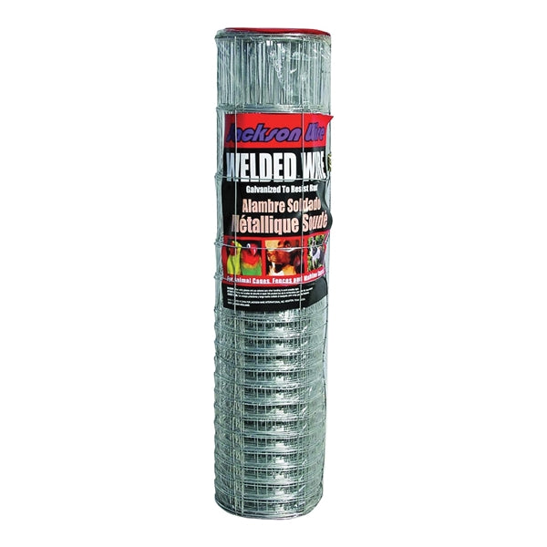 Jackson Wire 10177014 Rabbit Fence, 50 ft L, 28 in H, 16/14 Gauge, Galvanized