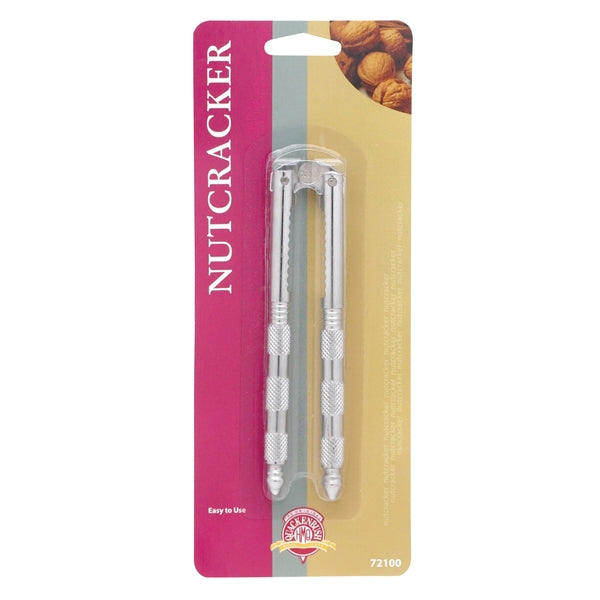 HIC 1701 Nut Cracker, 5 in OAL, Steel Jaw, Chrome Jaw, Steel Handle